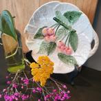 Serveerbord kersen 21.5 cm doorsnee. Vintage jaren 80, Ophalen of Verzenden