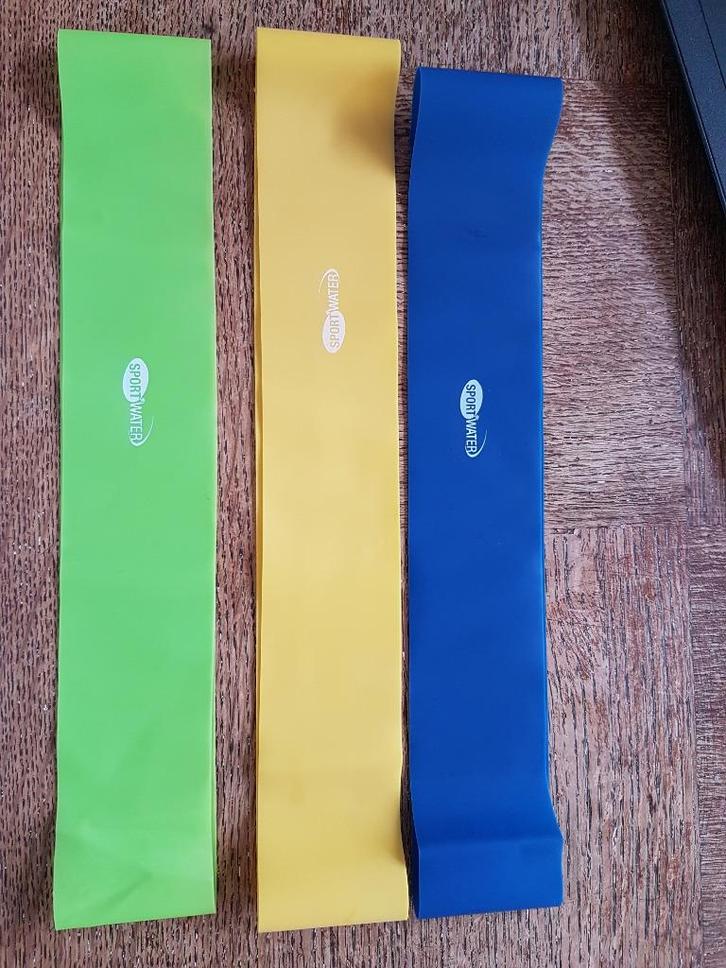 3 Weerstandsbanden, Sport en Fitness, Fitnessmaterialen, Nieuw, Weerstandband, Ophalen of Verzenden