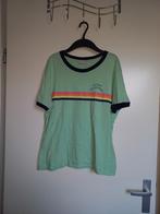 Leuk Pull & Bear shirt - Mintgroen - Maat XL, Overige kleuren, Maat 46/48 (XL) of groter, Ophalen of Verzenden, Korte mouw