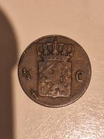 Halve cent 1859, Overige waardes, Ophalen of Verzenden, Koning Willem III