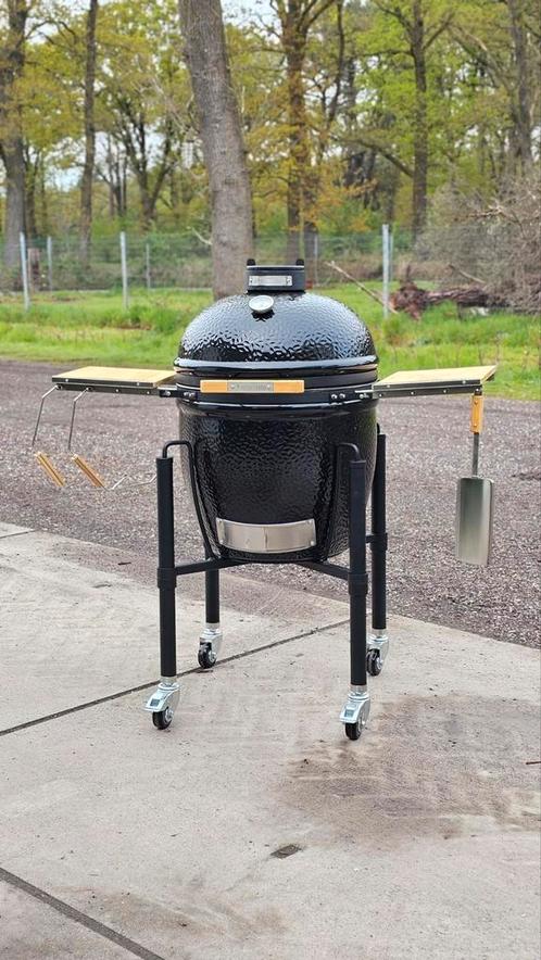 Monolith ONE.55 kamado zwart compleet level systeem, Tuin en Terras, Houtskoolbarbecues, Nieuw, Met accessoires, Ophalen