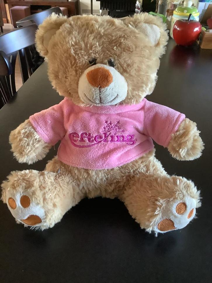 Efteling beer met shirtje steun KIKA, Kinderen en Baby's, Speelgoed | Knuffels en Pluche, Zo goed als nieuw, Beer, Ophalen of Verzenden