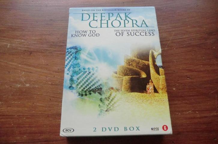 2 DVD - Deepak Chopra, Cd's en Dvd's, Dvd's | Documentaire en Educatief, Zo goed als nieuw, Vanaf 6 jaar, Ophalen of Verzenden