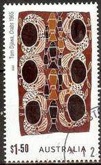 277 Australië 2025 Bark Painting Arnhemland, Verzenden, Gestempeld