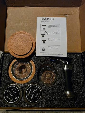 Smoky Cocktail Set - Nieuw! beschikbaar voor biedingen