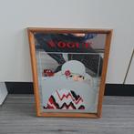 Vintage cafe spiegel, 60's., Ophalen, Minder dan 50 cm, Minder dan 100 cm