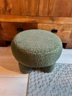 Poef teddy groen(xenos) zgan, Ophalen, Rond, Minder dan 50 cm, Zo goed als nieuw