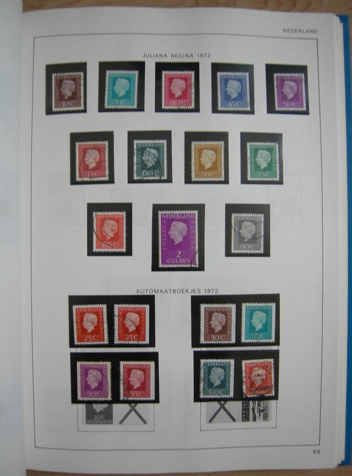 Importa Postzegelalbum Nederland met Postzegels Gestempeld., Postzegels en Munten, Postzegels | Nederland, Gestempeld, Ophalen of Verzenden
