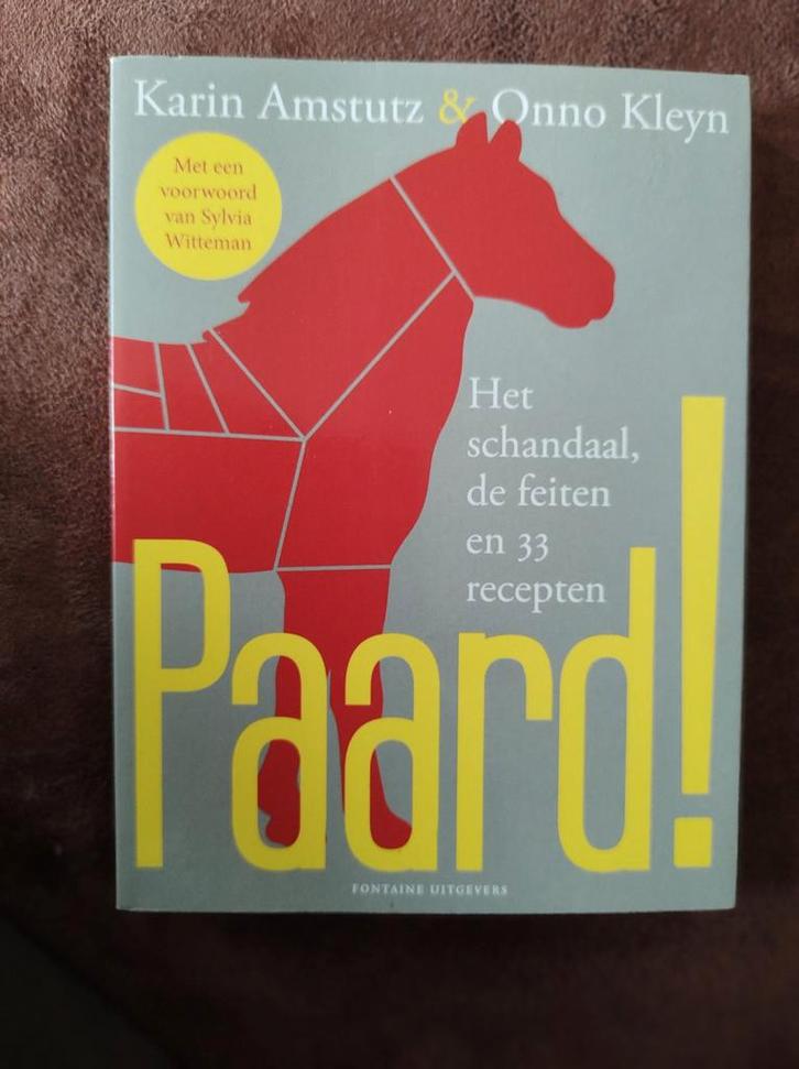Paard. Het schandaal, de feiten en 33 recepten. Onno Kleyn, Boeken, Kookboeken, Nieuw, Italië, Ophalen of Verzenden