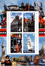 Unieke herinneringszegels Amsterdam 750 jaar, Ophalen of Verzenden, Na 1940, Postfris