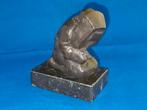 bronzen beeldje van Marlies Noordkamp 'de lasser", Ophalen of Verzenden, Zo goed als nieuw, Mens