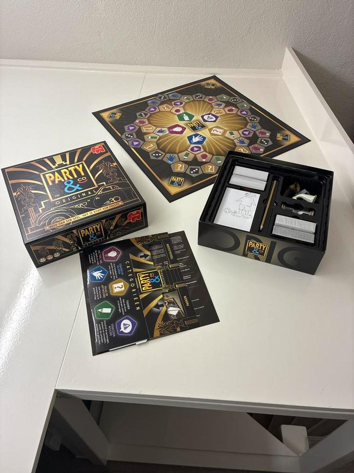 Party & Co Original Bordspel, Hobby en Vrije tijd, Gezelschapsspellen | Bordspellen, Zo goed als nieuw, Drie of vier spelers, Ophalen