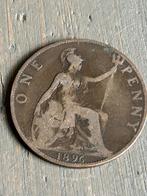 1 Penny 1896 Engeland, Postzegels en Munten, Munten | Europa | Niet-Euromunten, Losse munt, Overige landen, Verzenden