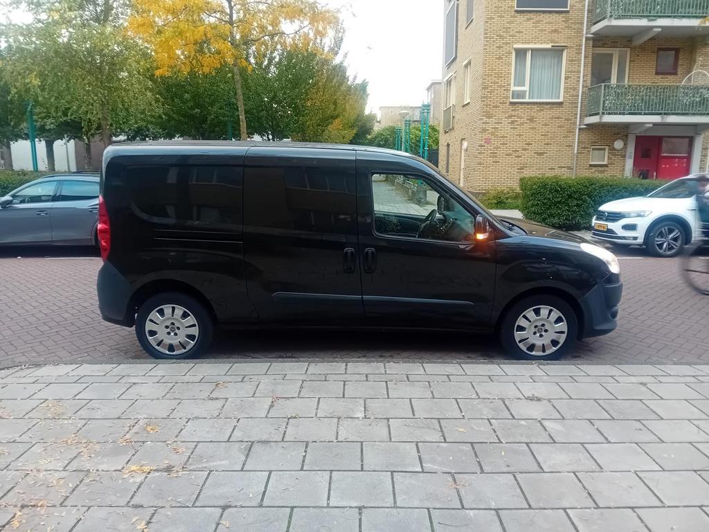 Fiat Doblo MAXI C 1.2 2014 Bieden 3000,-, Auto's, 1360 kg, Stof, Zwart, 4 cilinders