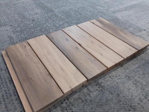 Hardhout channelsiding 18x86x2450mm - prijs 9,85 per stuk, Tuin en Terras, Palen, Balken en Planken, Nieuw, Planken, 180 tot 250 cm