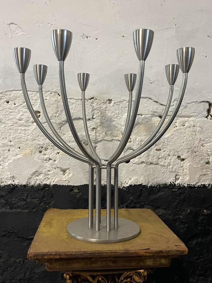 Vintage Ikea kandelaar Hagberg STOCKHOLM 8-armig, Huis en Inrichting, Woonaccessoires | Kandelaars en Kaarsen, Zo goed als nieuw