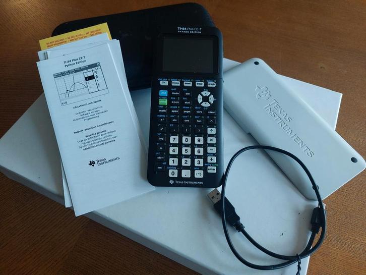 Grafishe rekenmachine
TI-84 Plus CE-T Phyton, Diversen, Rekenmachines, Zo goed als nieuw, Grafische rekenmachine, Ophalen of Verzenden