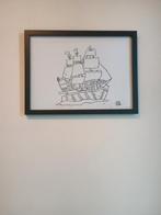 Getekende boot door mijn 12 jarige zoontje, Ophalen of Verzenden, Zo goed als nieuw, Minder dan 50 cm, Minder dan 50 cm