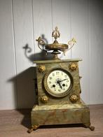 Exclusieve Antieke Marmeren Pendule – Franse Stijl, Ophalen of Verzenden