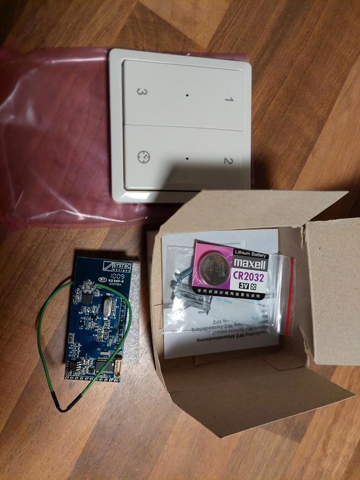 Zehnder Buva afstandsbediening 2905002 655000780 40009125, Doe-het-zelf en Verbouw, Ventilatie en Afzuiging, Ophalen of Verzenden