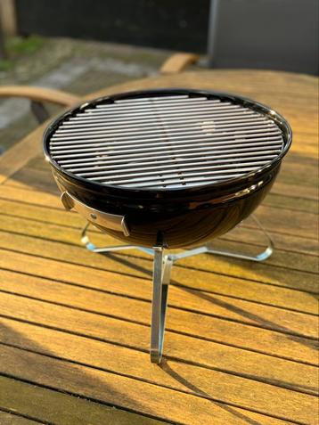 WEBER SMOKEY JOE - RVS BBQ GRILL EN KOLEN roosters NIEUW beschikbaar voor biedingen