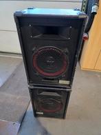 Monarch speakerset JB Systems 150W, Audio, Tv en Foto, Gebruikt, 120 watt of meer, Front, Rear of Stereo speakers, Ophalen