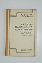 Vaderlandse Geschiedenis - G. de Haas MULO 1946, Ophalen of Verzenden, Gelezen