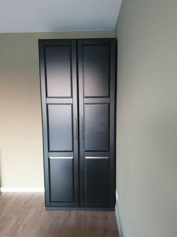Ikea Pax kledingkast zwartbruin - afbeelding 1