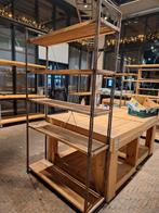 kast schappenkast mooie landelijke schappenkast stelling, Huis en Inrichting, Ophalen, Met plank(en), 100 tot 150 cm, Grenenhout