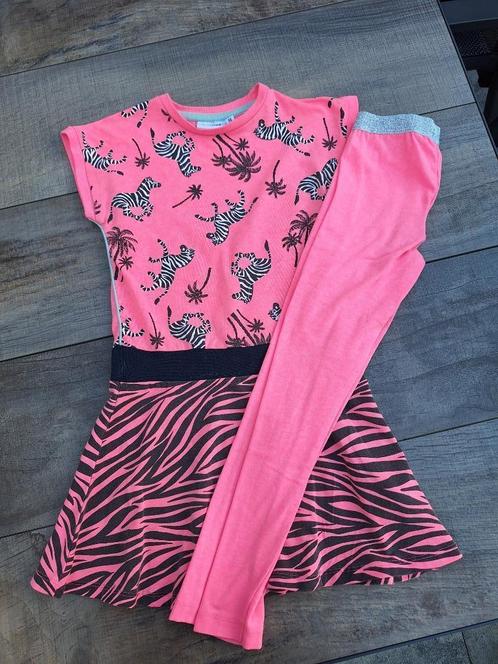 Mooi jurkje met bijpassende legging maat 116/122, Kinderen en Baby's, Kinderkleding | Maat 116, Gebruikt, Meisje, Jurk of Rok