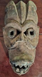 Afrikaans Houten Masker Beweegbare Kaak Congo Stijl, Ophalen of Verzenden