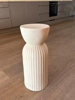 Kwantum Druento Plantentafel - Offwhite, Huis en Inrichting, Tafels | Bijzettafels, Ophalen, Minder dan 55 cm, Rond, Zo goed als nieuw