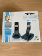 draadloze telefoon, Ophalen of Verzenden, Nieuw, 2 handsets