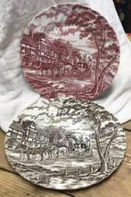 Myott Royal Mail Stafford Shyer twee borden Engeland, Antiek en Kunst, Ophalen