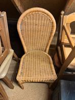 2 stuks rieten stoelen, Antiek en Kunst, Ophalen