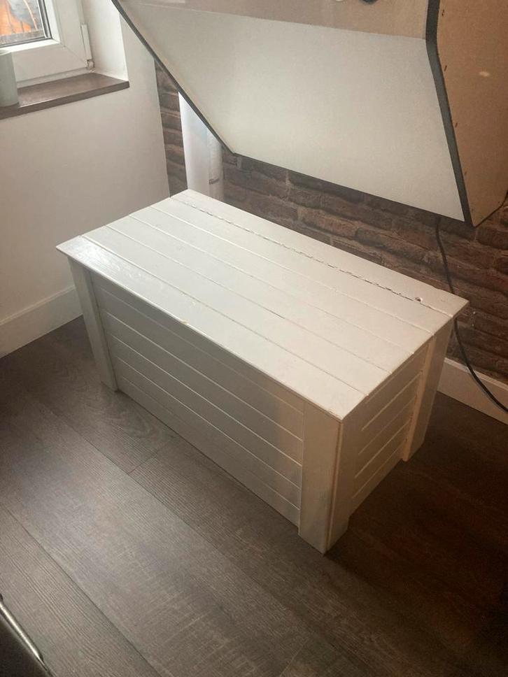 Grote Houten Opbergkist / Verkleedkist, Huis en Inrichting, Woonaccessoires | Kisten, Gebruikt, 50 tot 75 cm, 75 tot 100 cm, 50 tot 100 cm