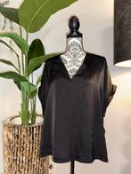 Black blouse, Ophalen of Verzenden, Zo goed als nieuw, Maat 42/44 (L), Zwart