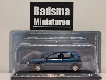 Fiat Bravo 1998 - Blauwgroen - 1:43 Norev Blister beschikbaar voor biedingen