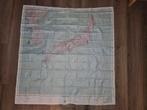 US Airforce Kaart Korea 1950 - Zijde, Ophalen of Verzenden