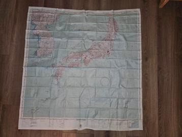 US Airforce Kaart Korea 1950 - Zijde beschikbaar voor biedingen