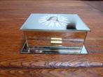 Antiek doosje in spiegelglas, Ophalen of Verzenden