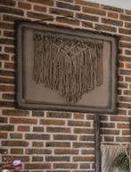 Landelijk kalkdoek, Huis en Inrichting, Woonaccessoires | Wanddecoraties, Ophalen of Verzenden, Zo goed als nieuw