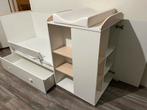 Ledikant met Commode voor baby tot peuter, Kinderen en Baby's, Kinderkamer | Commodes en Kasten, Ophalen, Gebruikt, 50 tot 70 cm