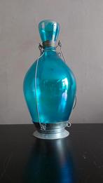 Waxinelichthouder aqua vaas Materiaal: glas, Ophalen of Verzenden