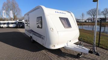 Hobby Excellent 460 UFE - Voortent, uitbouw, fietsendrager. beschikbaar voor biedingen
