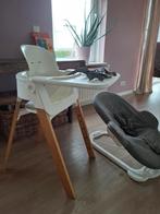 Stokke Steps Stoel + Kinderset + Bouncer, Ophalen, Gebruikt, Meegroeistoel, Stoelverkleiner