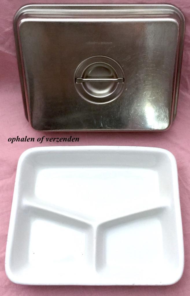 warmhoudbord met vakverdeling merk Walkure Régéthermic, Huis en Inrichting, Keuken | Servies, Gebruikt, Bord(en), Overige stijlen