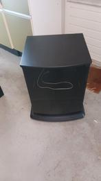 Zwarte Kast voor Game Console/DVD Speler, Huis en Inrichting, Ophalen, Gebruikt, Minder dan 100 cm, Modern