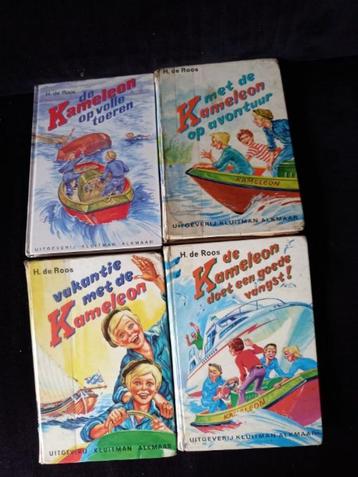 4 x kameleon boeken H de Roos:op volle toeren,op avonturen beschikbaar voor biedingen