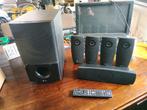 Luxe LG Home Cinema set incl subwoofer, Blu-ray-speler, 70 watt of meer, Zo goed als nieuw, 5.1-systeem